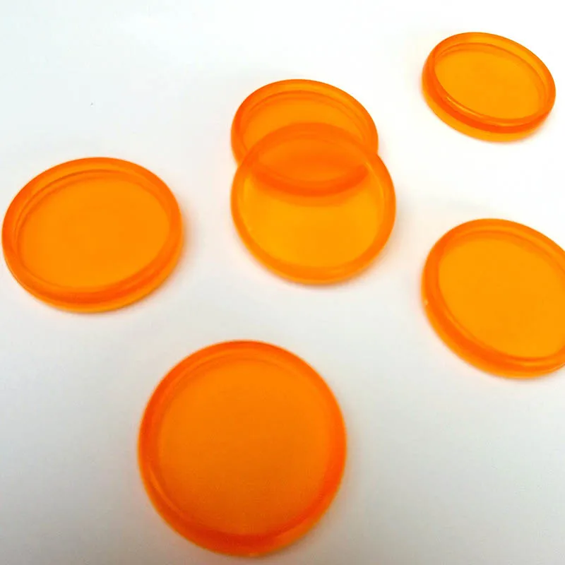 Plastic binding rings 100Pcs Inner diameter 20mm Transparent Loose Ring Circa Roll Mushroom Hole Inner Books