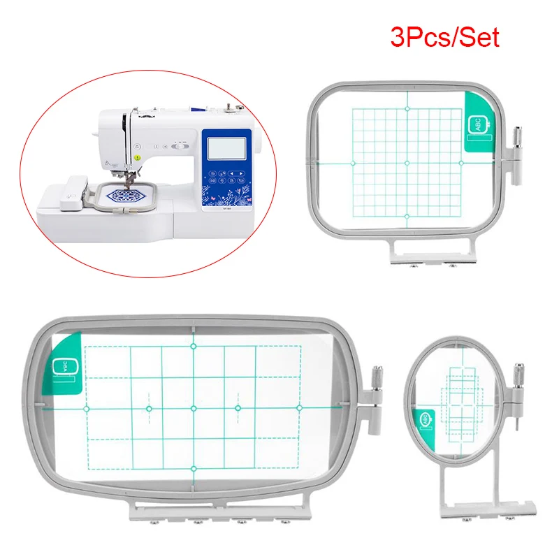 

3pcs/set Multifunction Embroidery Frame Household Darning Hoop Parts Set Sewing Machine 2019ing