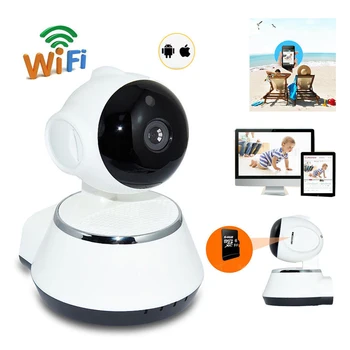 

JCWHCAM 720P Security Network CCTV Wifi Camera Wireless 1.0 Megapixel HD Digital Security Ip Camera IR Infrared Night Vision