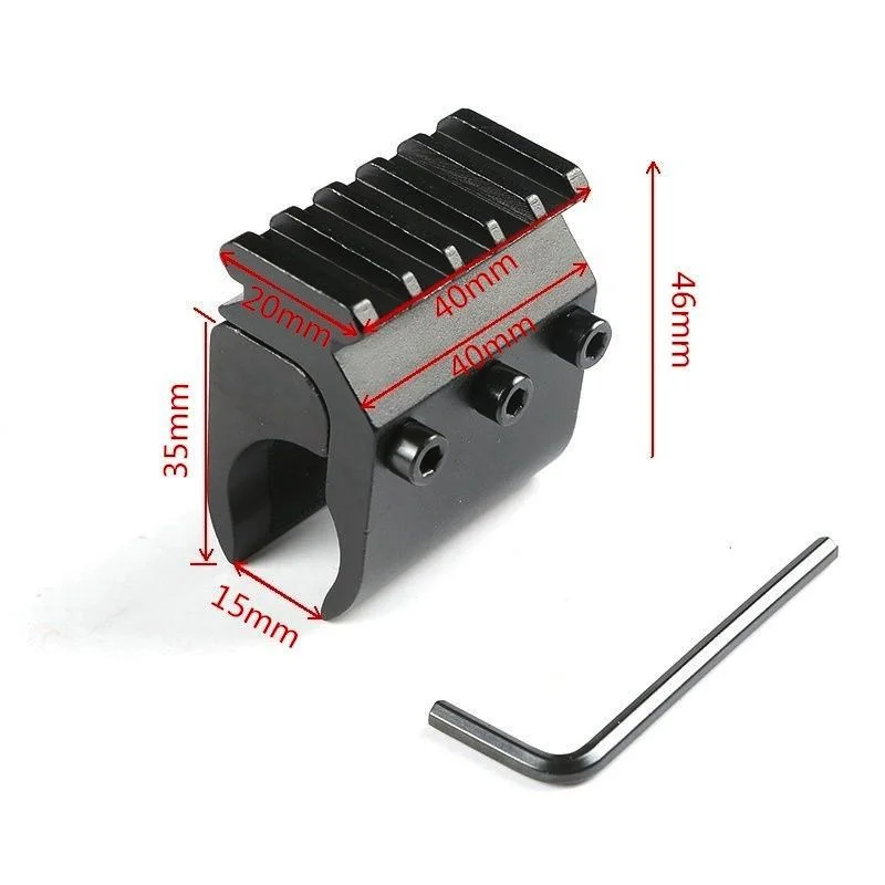 Новый охотничье ружье-винтовка объем конвертера Новая коллекция 20 мм база для рейки адаптер лазерный прицел базы фонарик крепление