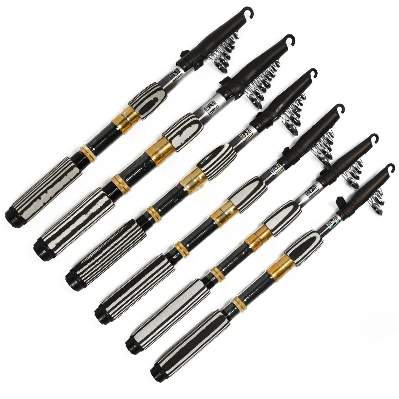 

Portable Mini Telescopic Fishing Rods High Strength Carbon Fiber Cheap Fishing Rod Pole for Sea River Lake Boat Fishing