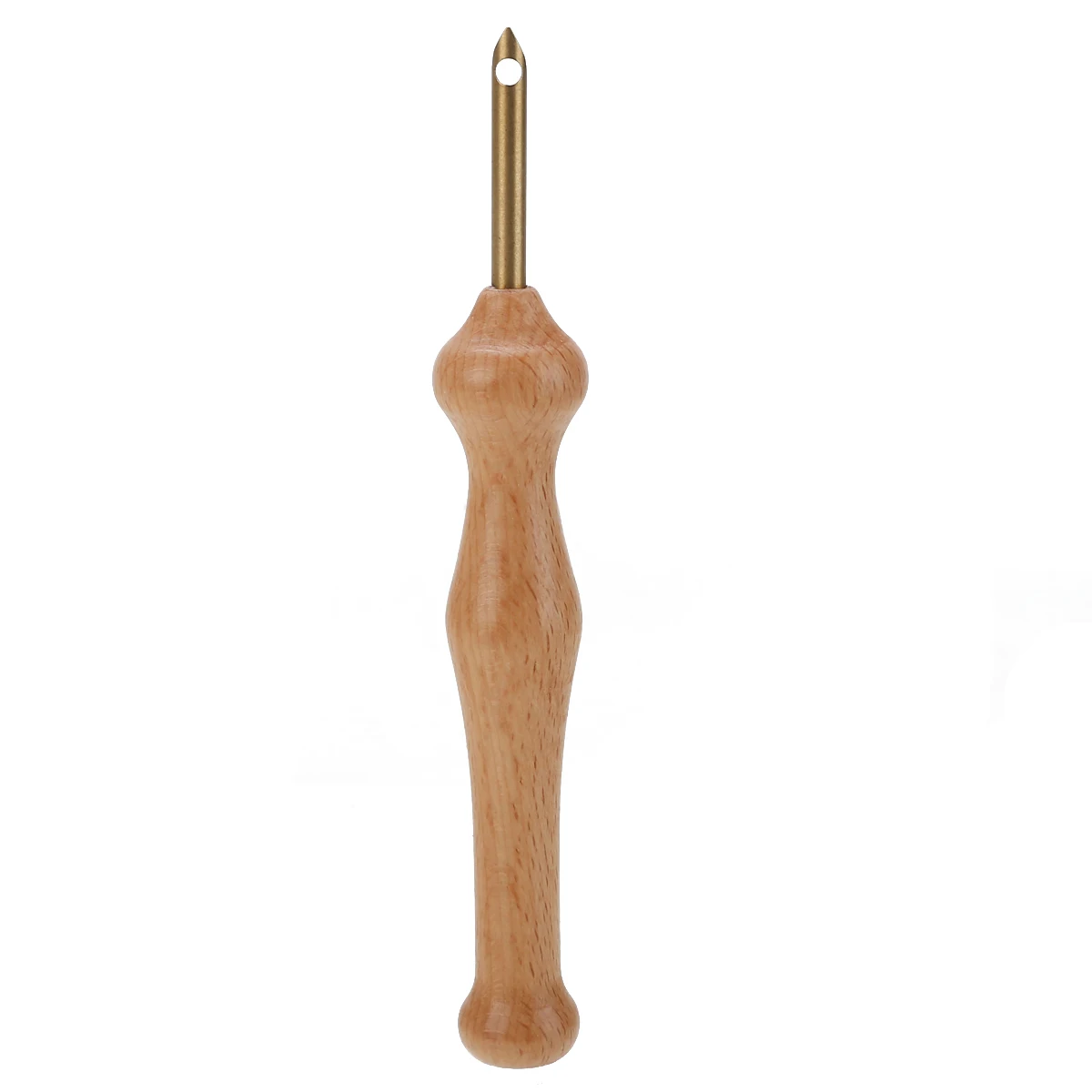 1 Set Embroidery Pen Punch Needle+Cloth Wooden Handle Craft Tools for DIY Sewing Stitches Embroidery Weaving Tool Sewing Tool