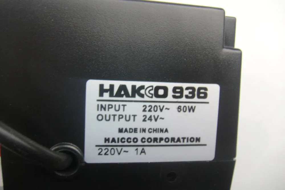 220 HAKKO 936 паяльная станция 907 паяльная ручка