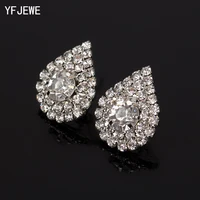 2019 длинное модное ювелирное изделие, Висячие свадебные серьги для невест, Популярные Стразы, женские серьги E016 - изображение