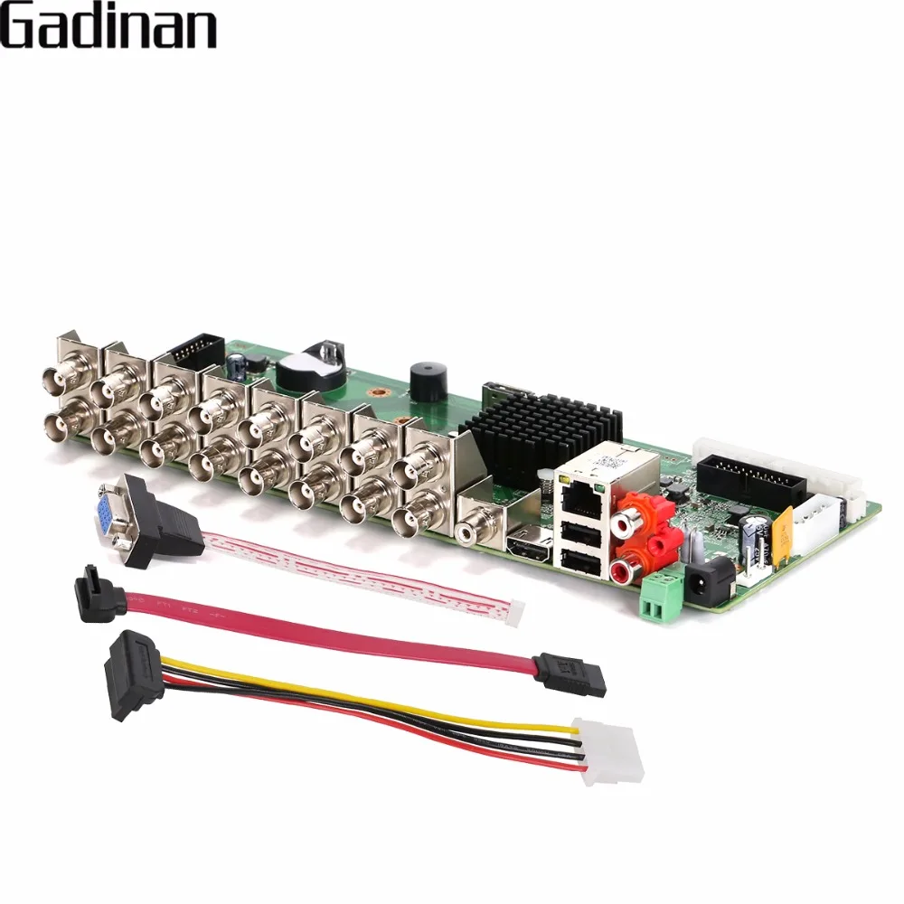

GADINAN CCTV H.264+ /H.264 Network Video Recorder 4/8/16 Channel 4.0MP-N Hybrid AHD/CVI/TVI/CVBS NVR XVI 5 in 1 Main BOARD