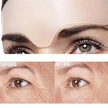 

Anti Wrinkle Eye Face Pad Reusable Medical Grade Silicone Invisible Chest Pad Eliminate And Prevent Face Wrinkle