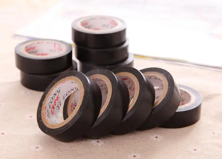 

5 Rolls PVC Electrical Tape for electrical wires , plugs , pipelines , Waterproof Electrical Insulation Tape