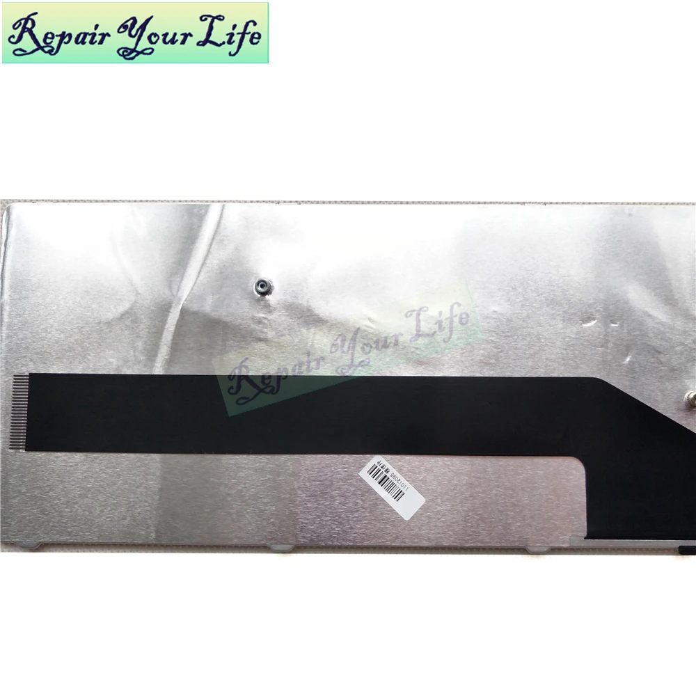 Teclado do Portátil para Gigabyte Preto com Quadro Espanhol P2532n R1532 sp V111465ak1 11514000089 Interno P2542 P2532 P2532f P2532h - Imagem 4