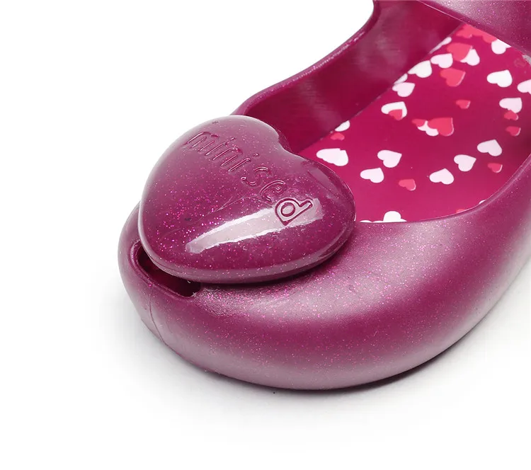 KINE PANDA/детские сандалии для маленьких девочек в детском саду; прозрачная Летняя обувь принцессы; От 2 до 5 лет