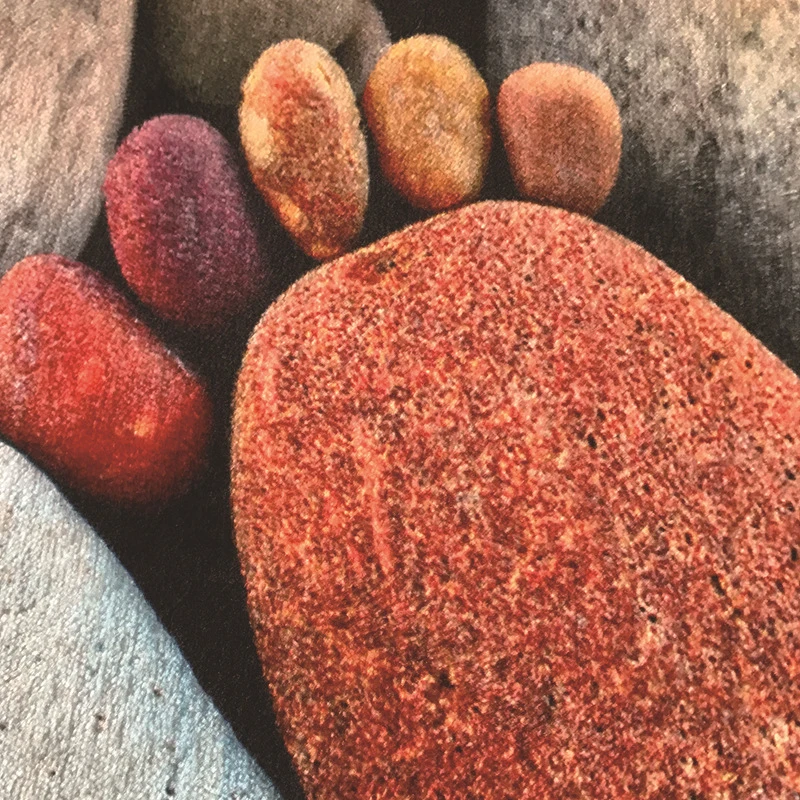 3pcs Realistic Stone Plant Toilet Seat Cover Soft Lid Pad WC Decoration Carpet Accessories Washable Warmer Bathroom Rug Mat