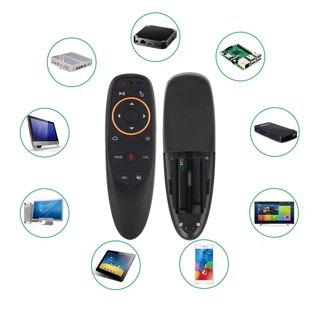 

wearable devices G10 Voice Remote Control 2.4G Wireless Air Mouse Microphone Gyroscope dropshipping