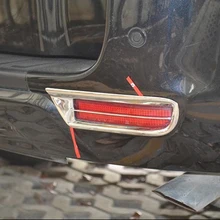 Высокое качество ABS хромированные задние противотуманные фары крышка Накладка противотуманный свет для фары Накладка для Toyota RAV4