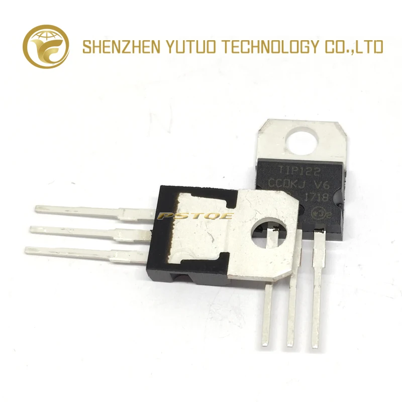 

PSTQE TIP122 TO-220 5A 100V NPN TRANSISTORS High quality In Stock