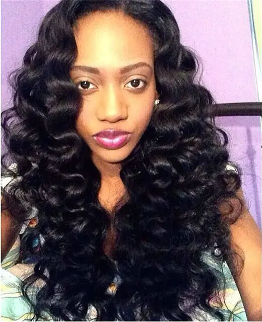 Beautiful African american 13density fuller hair gorgeous curly ...