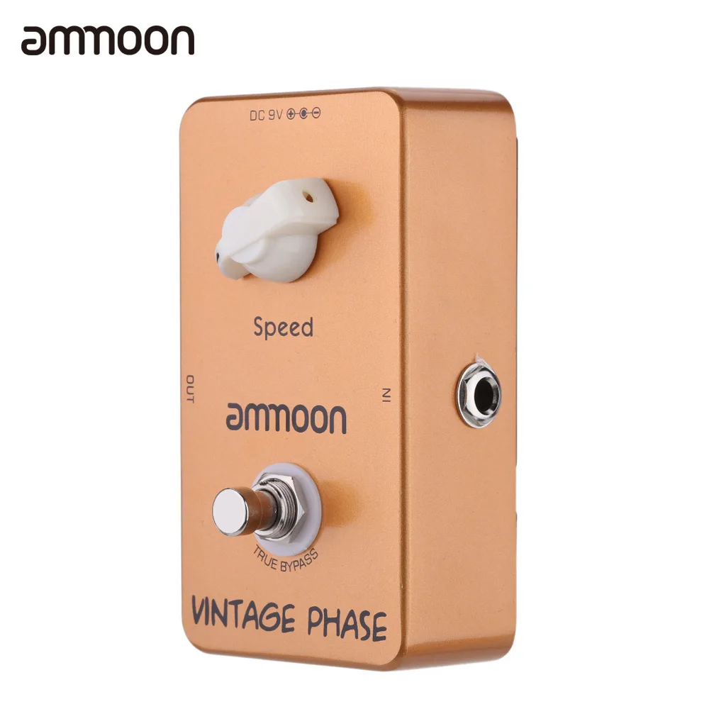 Ammoon AP 03 педаль для гитары винтажная фазовая эффектов электрогитары Phaser True Bypass