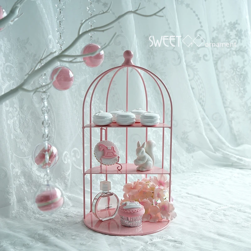 Клетка для кексов в розовом цвете SWEETGO декоративные инструменты свадебный