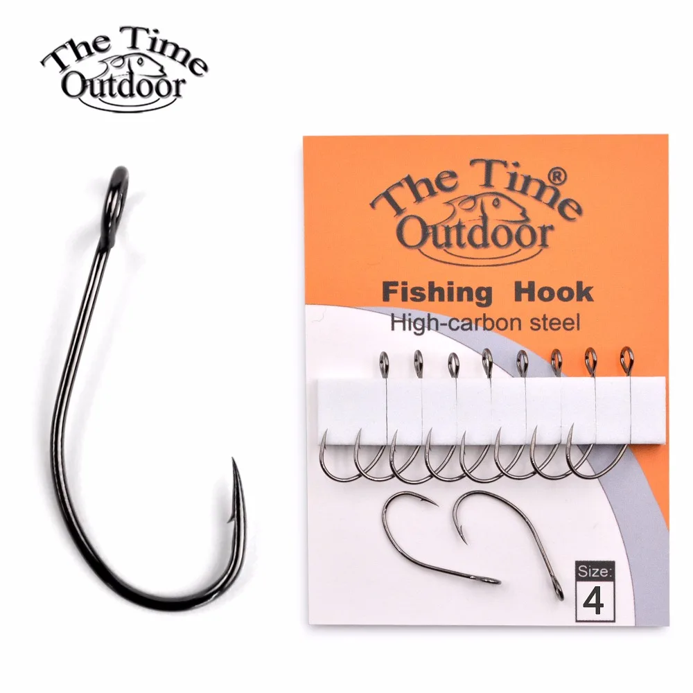 

Good Quality Fine Packing High Carbon Steel Carp Fishing Hooks Barbed Fishhook Sizes 4# 6# 8# Single Fishing Hooks