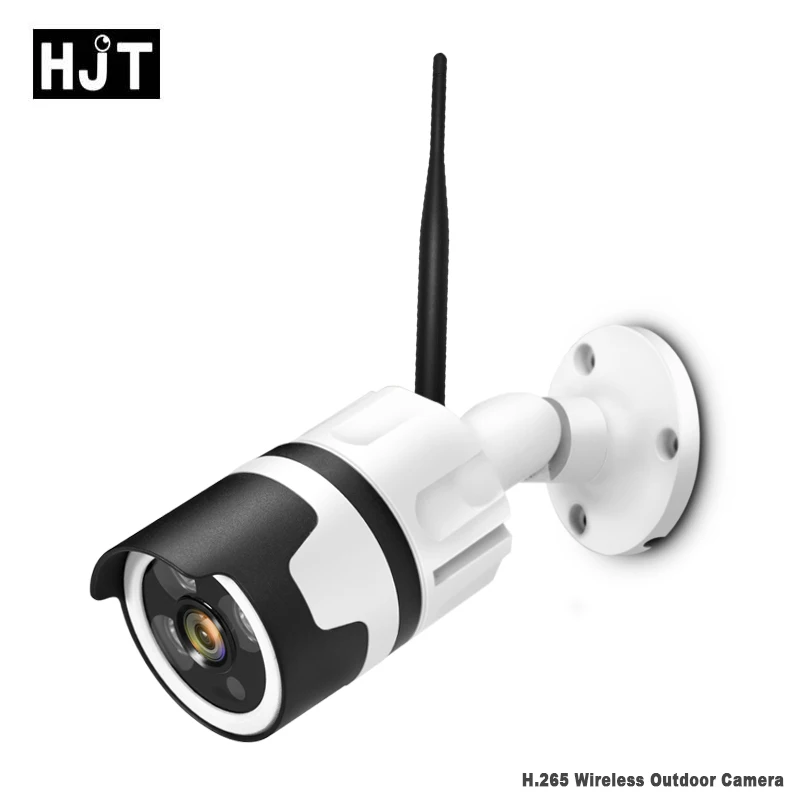 HJT wifi IP камера H.265 5.0MP P2P Слот для SD карты 3IR ночное видение CCTV камера Открытый водонепроницаемый обнаружения движения Onvif 2,1