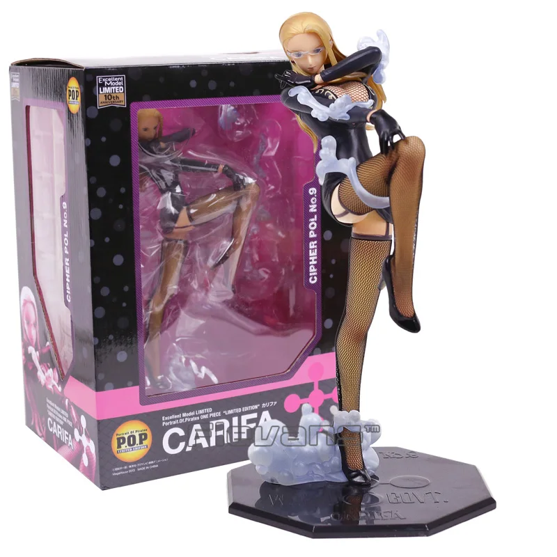 

Anime One Piece POP 10th anniversary CP9 Carifa Kalifa PVC Figure Collectible Model Toy 22CM