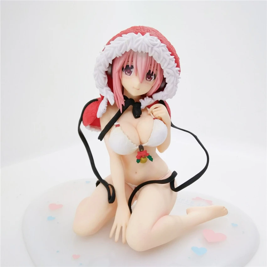 Haocaitoy фигурка игрушки Supersonico Аниме фигурки Рождество сидя 1/7 куклы ПВХ модель игрушки милые для сбора подарка 12 см