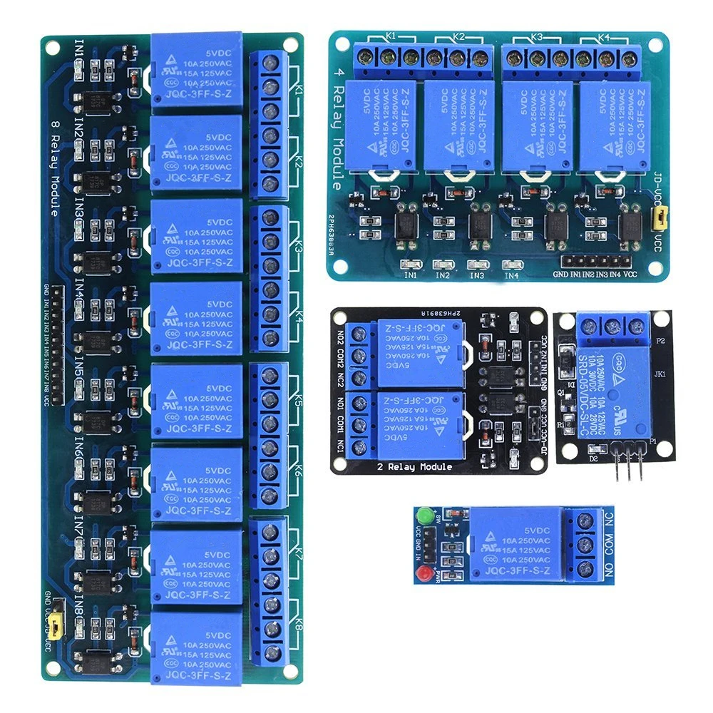 

1 2 4 8 Channel DC 5V Relay Module with Optocoupler Low Level Trigger Expansion Board for arduino Raspberry Pi