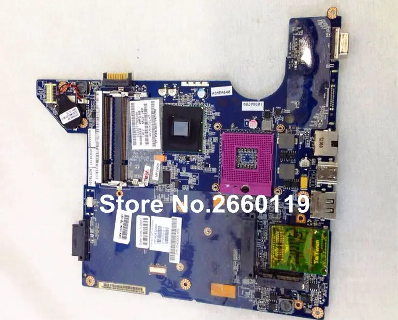 laptop motherboard for HP CQ40 519099-001 system mainboard fully tested and working well