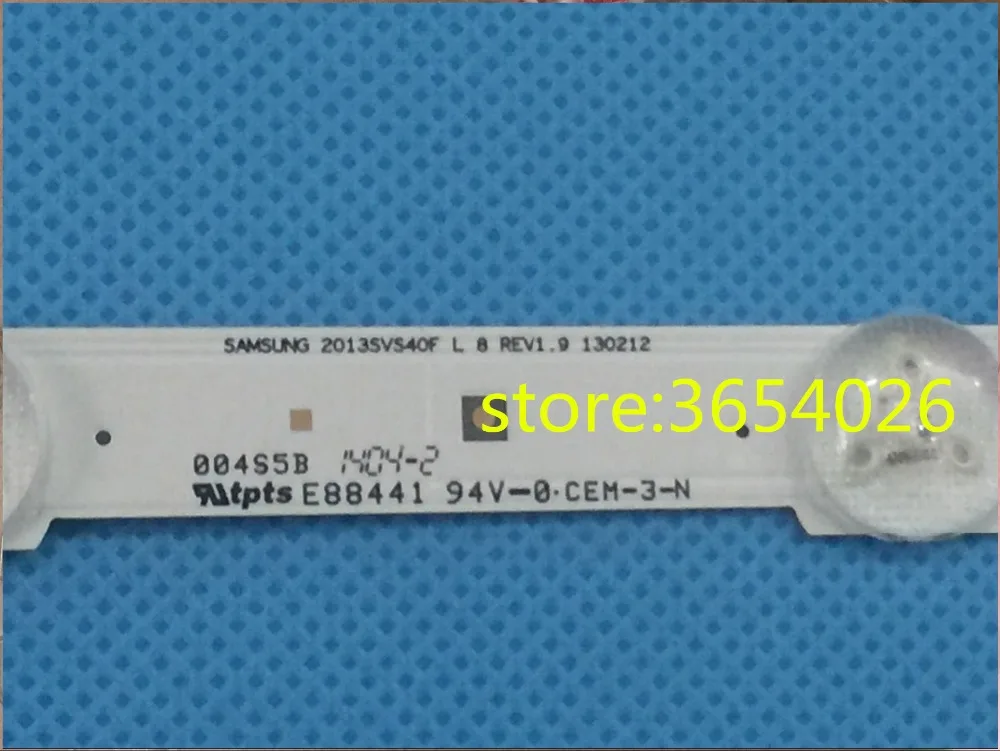 832 мм светодиодный Подсветка лампы Газа 13 светодиодный s для SamSung 4" D2GE-400SCA-R3 ТВ UA40F5500 2013SVS40F UE40F6400 D2GE-400SCB-R3 ЖК-дисплей