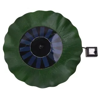 

7V 1.4W Solar energy Lotus leaf Fountain pump