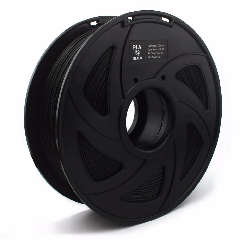 CREOZONE PLA Filament 1kg Black-Back