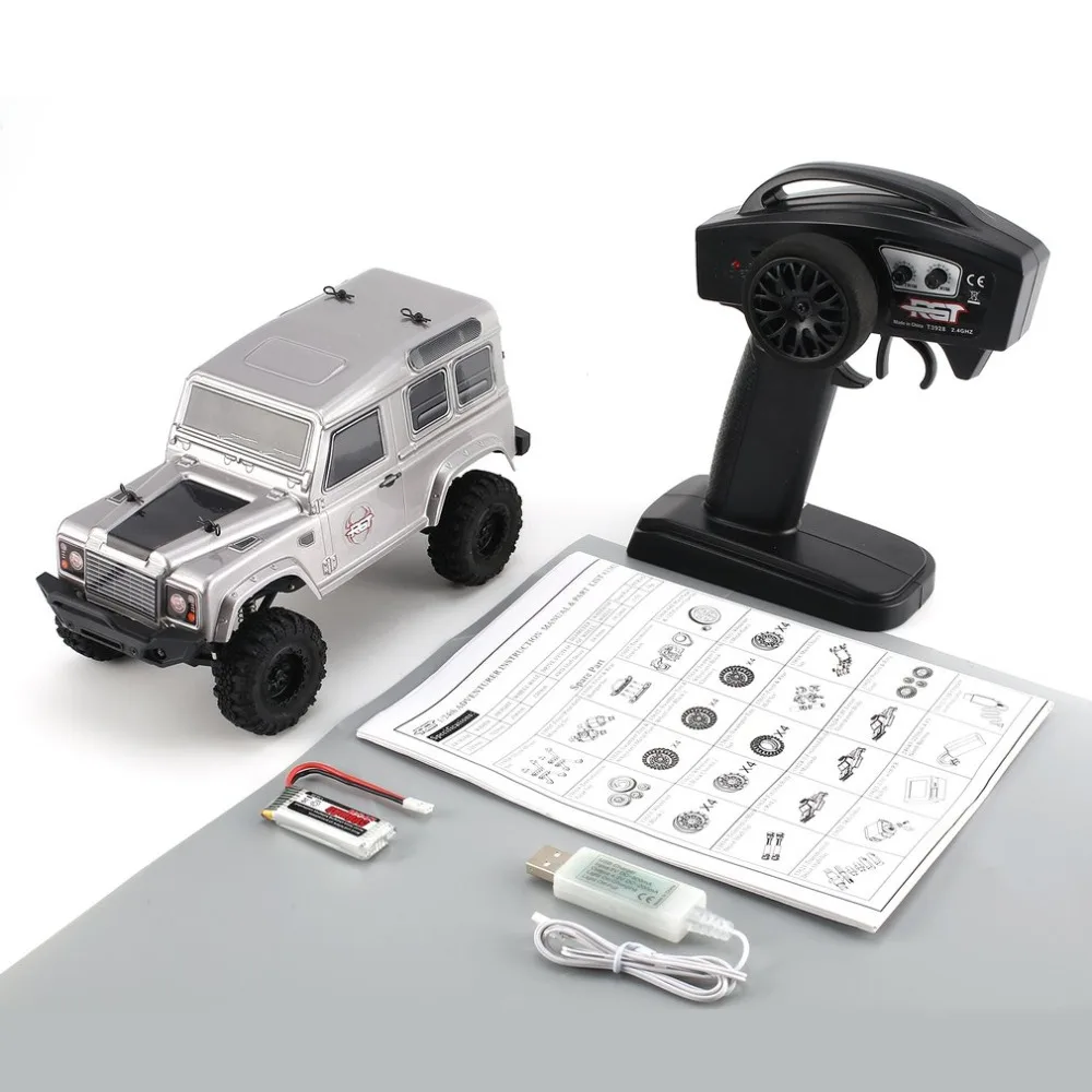

RGT 136240-D90 1/24 Scale 2.4Ghz 4WD High Speed RC Crawler Climber Buggy Off-Road Vehicle RC Remote Control Car Model RTR