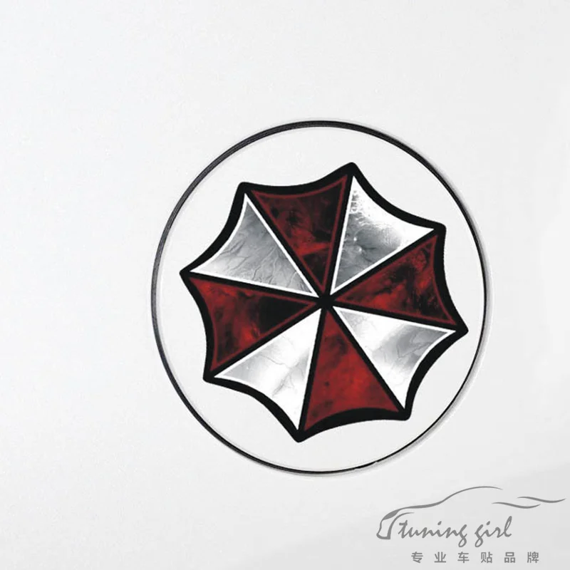 

Car Stickers Resident Evil Umbrella Corporation Decals For Fuel Tank Cap Waterproof Auto Tuning Styling PVC PET D10