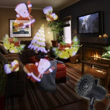 Светодиодный сценический свет 12 видов узор лазер снежинка проектор лампа IP65 Водонепроницаемый для дома и сада праздничное Рождественское украшение свет