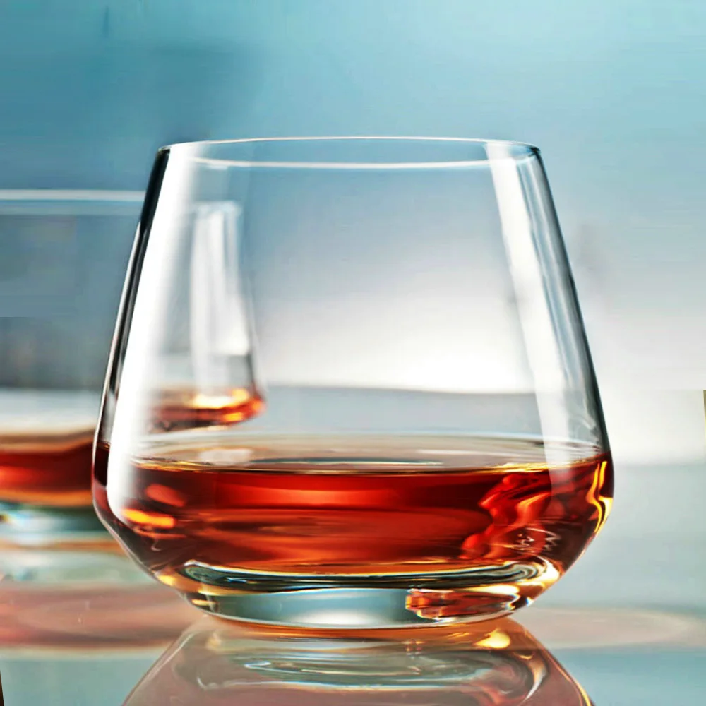 New 360ML Handmade Old Fashioned Glass Classic Cocktail Glass Kungfu