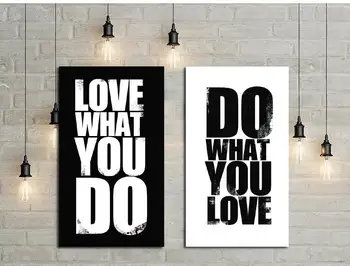 

Do what you love Graffiti Canvas Art Prints paintings wall art poster Pop decoration pictures wall art decorative freeship D01