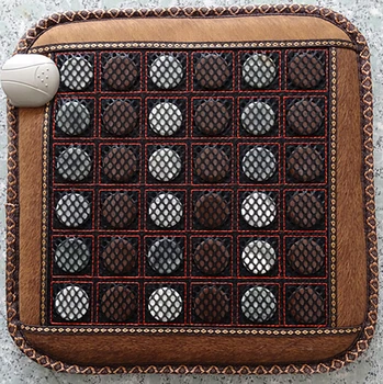 

Cheap price stone tourmaline heating mini mattress, therapy tourmaline jade mattress sofa cushion 45*45CM