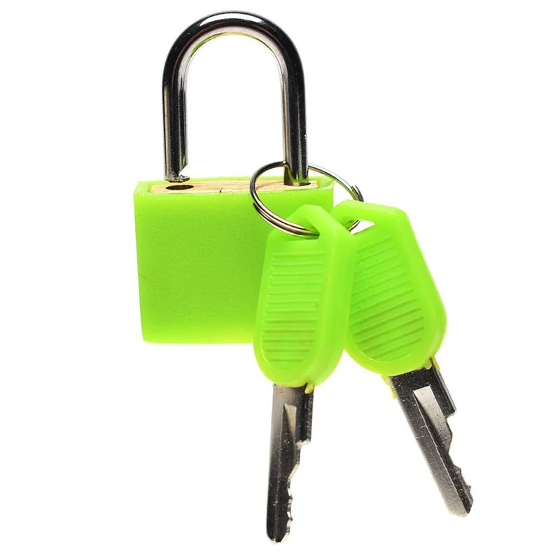 

Hot Rectangle Drawer Cabinet Suitcase Toolbox Padlock Green 23mm with 2 Keys For Luggage Backpack Drawer Suitcase Cabinet Locks