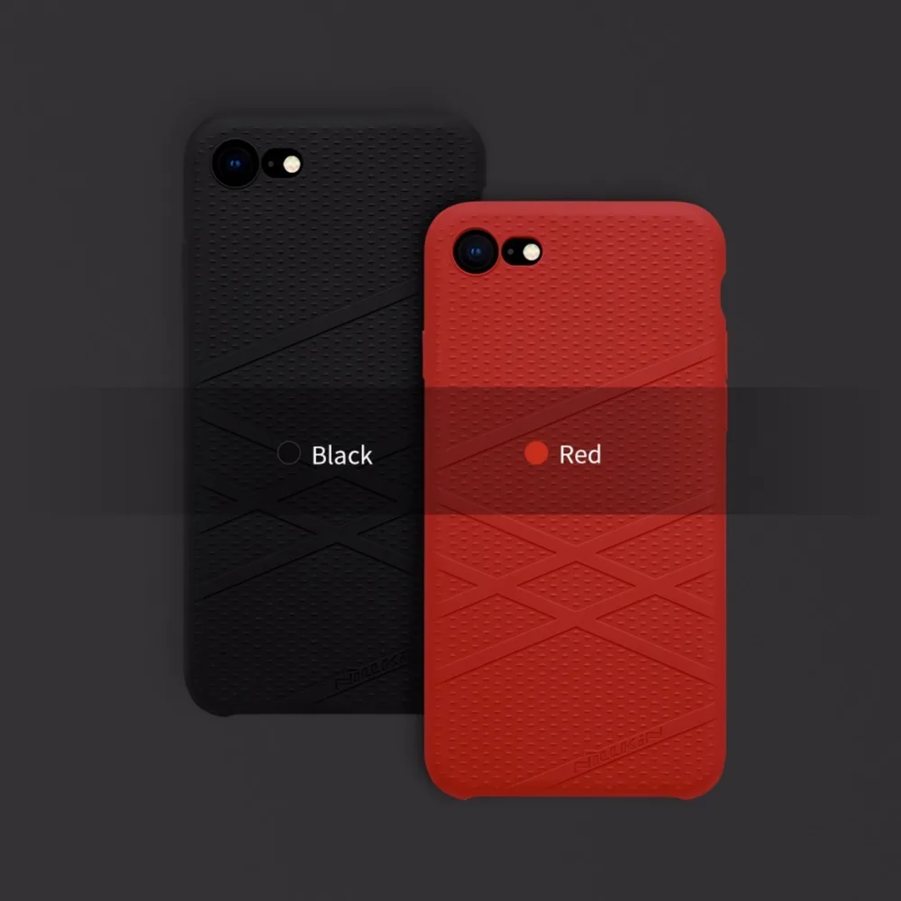 Para iphone 7 caso cubierta de silicona Nillkin líquido delgada shell Protector funda para iphone 7 Plus caso lindo 4,7/5,5