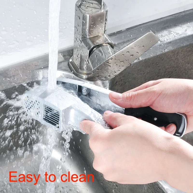 WALFOS Multifunction Kitchen Cooking Tools 2 in 1 Stainless Steel Color Garlic Press - Image 5