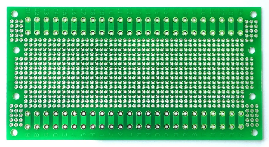 10 шт./лот) двухсторонний Прототип PCB, универсальная плата, 137,4x72 мм