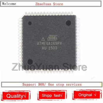 

1PCS/lot ATMEGA169PA ATMEGA169 ATMEGA169PA-AU 16MHz 16KB QFP64 IC Chip New Original In stock