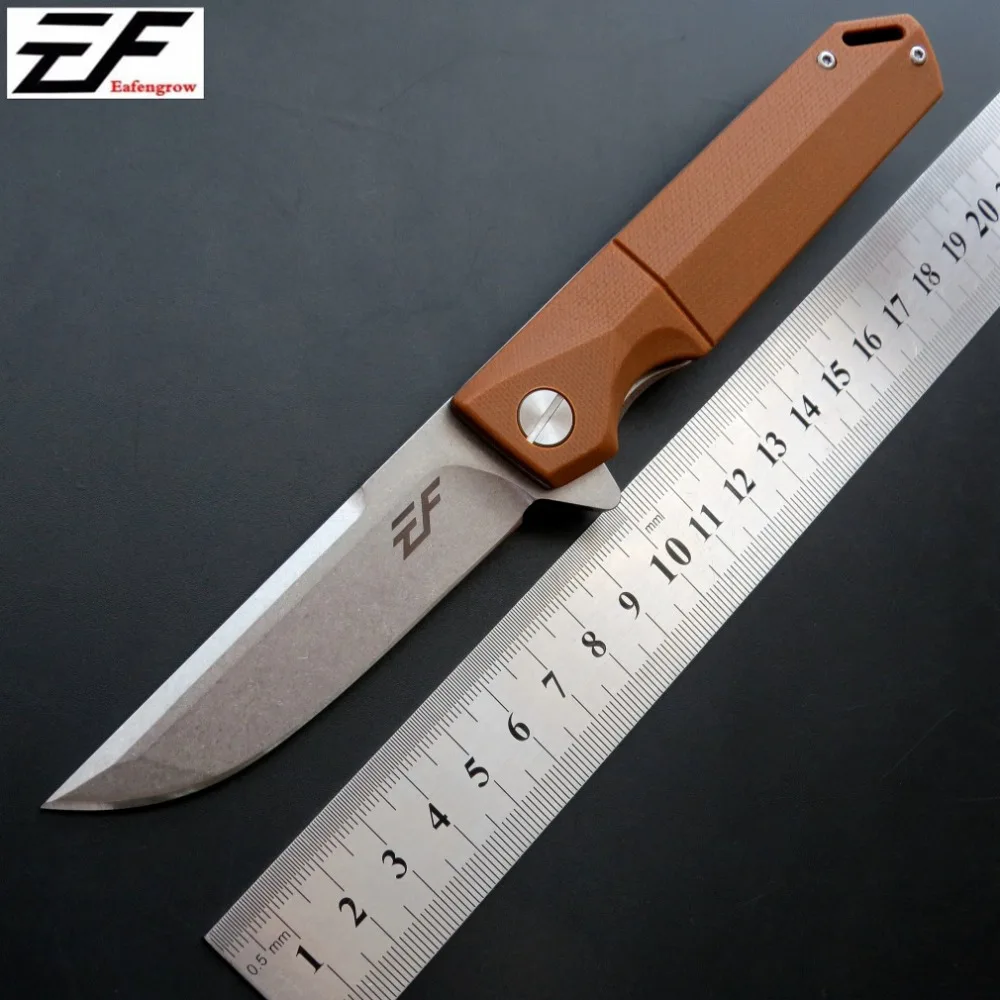 Eafengrow EF71 58 60HRC D2 лезвие G10 ручка складной нож инструмент для выживания кемпинга