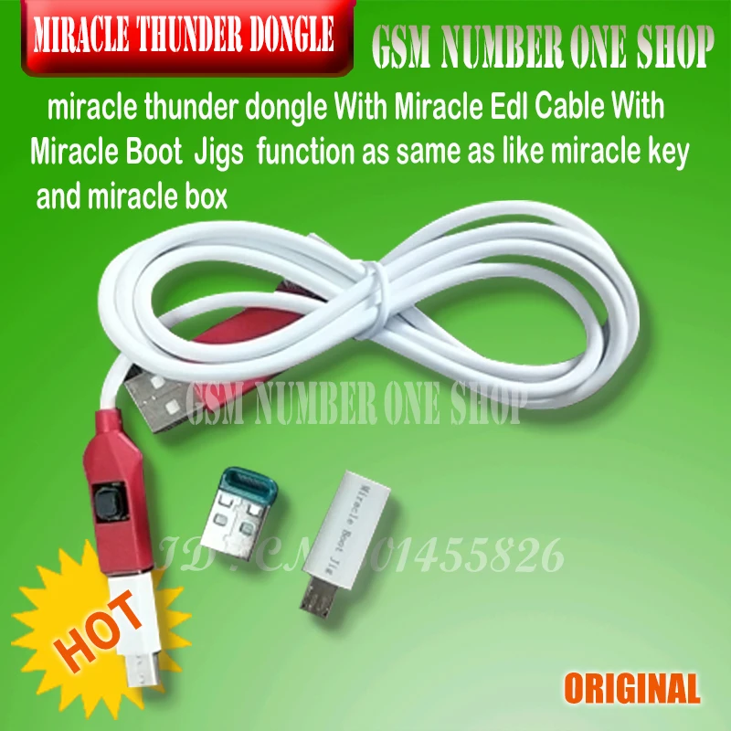miracle thunder dongle +cable - gsmjustoncct-A1