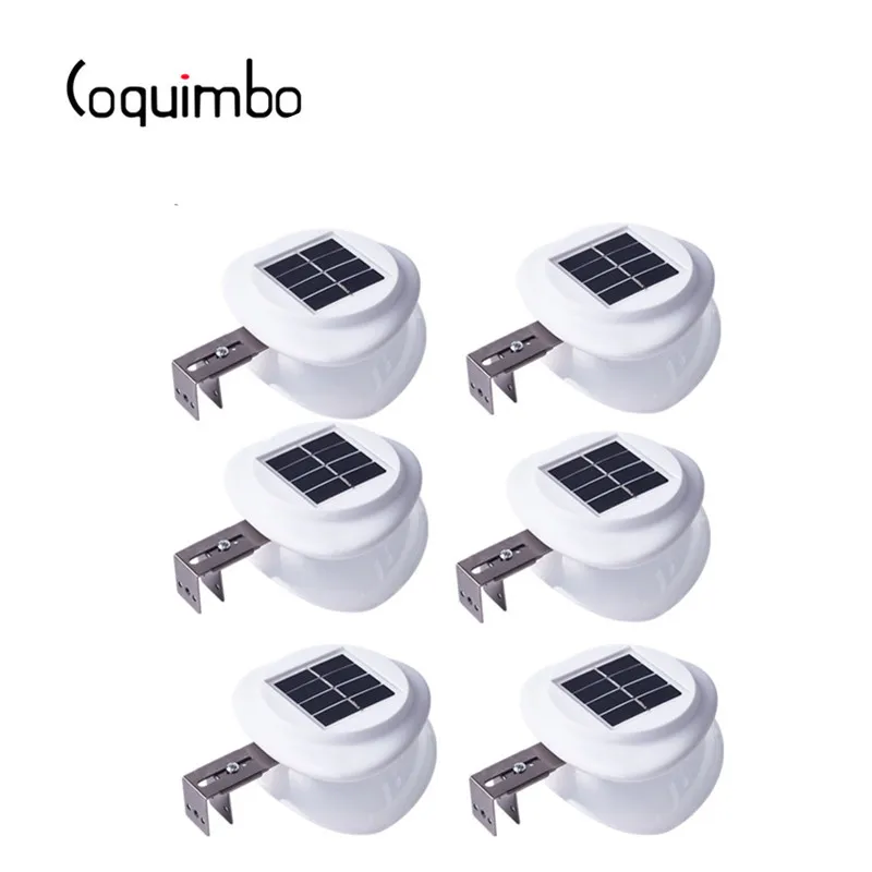 

Coquimbo Outdoor LED Solar Light Sun Power Smart Gutter Light Utility Security Light For Garden Driveway Deck Solar Lamp