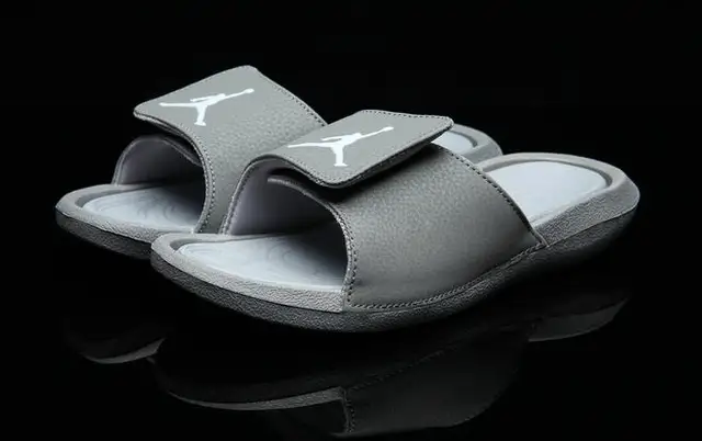AIR JORDAN HYDRO 6 SLIDES SANDALS WHITE 
