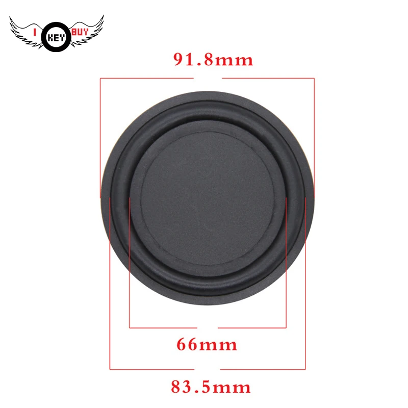 I Key Buy Pair Standard 91.8mm Passive Radiator Repair Kit Rubber with Strong Improve Bass Effect | Автомобили и мотоциклы