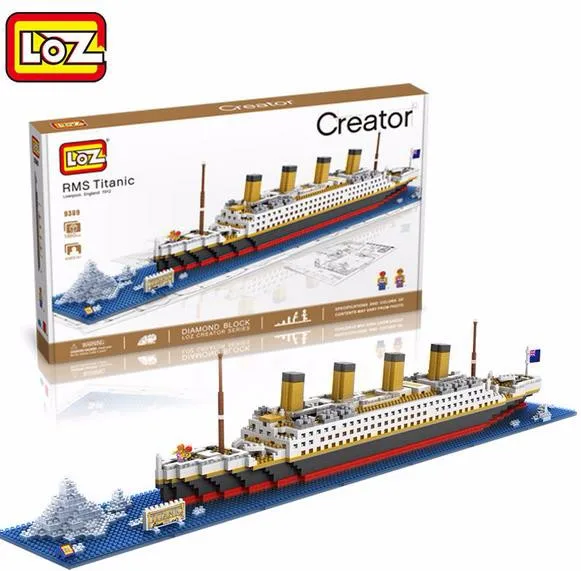 lego architecture titanic