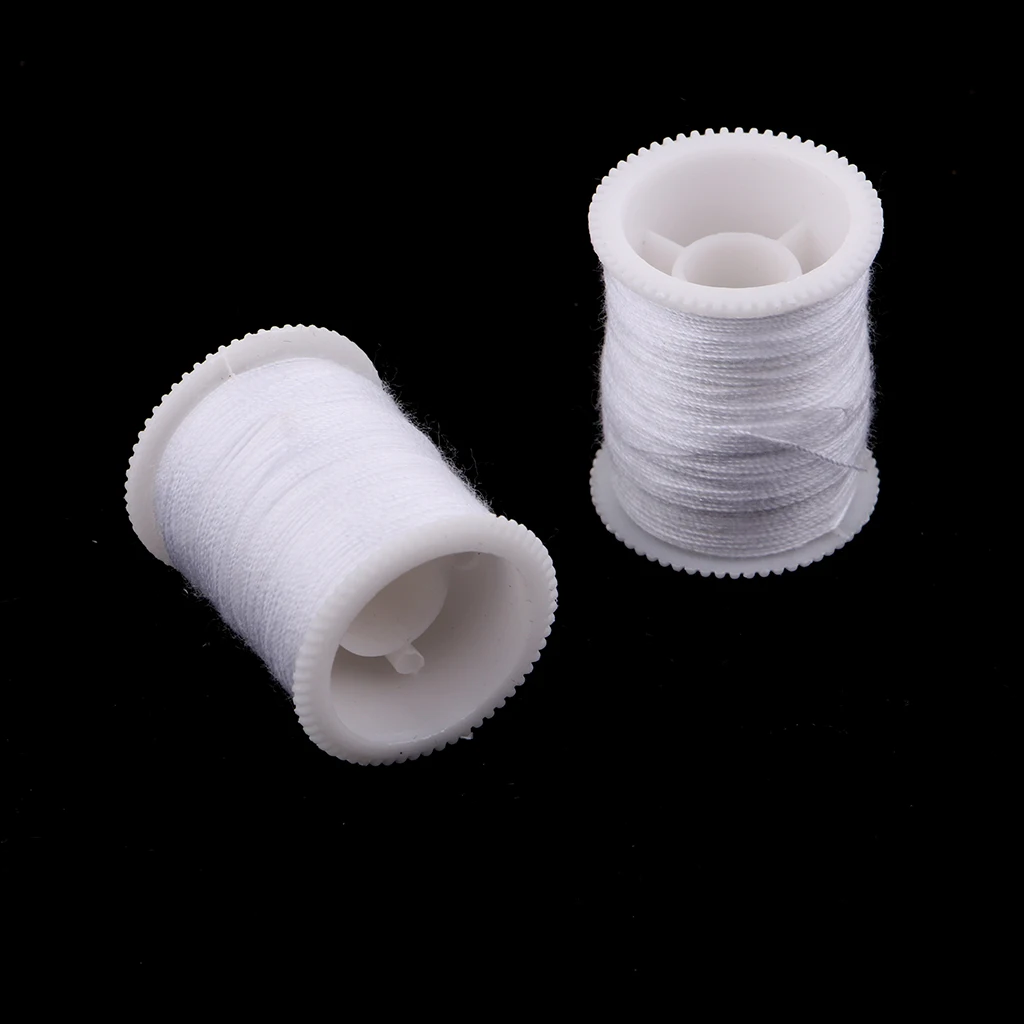 60 Pieces Polyester Sewing Machine Thread Set Sewing Machine Spool Bobbin Set Kit