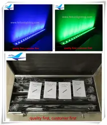 (12 лот/case) этап освещения на продажу СИД бар прожекторы 24x10 Вт RGBW прожекторы Китая 4in1 24 линейный светодиодный прожекторы свет