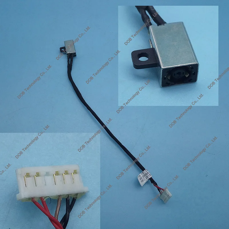 Подлинный оригинальный AC DC разъем для кабеля питания Dell Inspiron 15 3552 3558 i3558 9136 Ryx4j| |