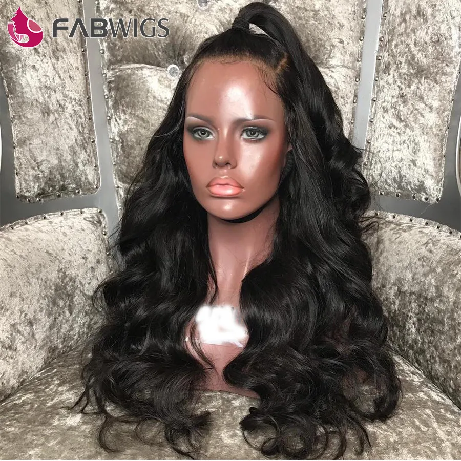 body wave full lace human hair wigs_